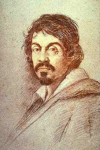 Ottavio Leoni (Roma 1578-1630), Ritratto del Caravaggio
