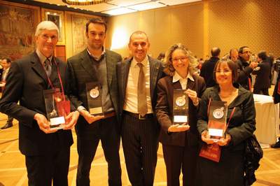 Da sin. Casimiro Maule, Claudio Giorgi, Luca Bandirali, Isabella Pelizzatti Perego, Yvonne Gazzaretti