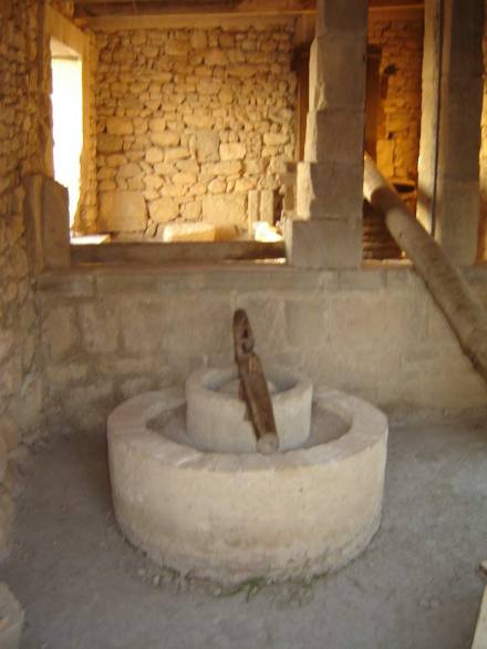 Antico frantoio nel sito archeologico di Volubilis