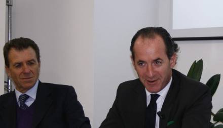 Giovanni Rizzotti con Luca Zaia