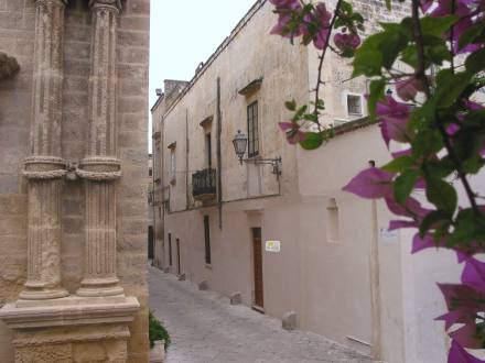 Una veduta esterna della Casa dell'Olivo