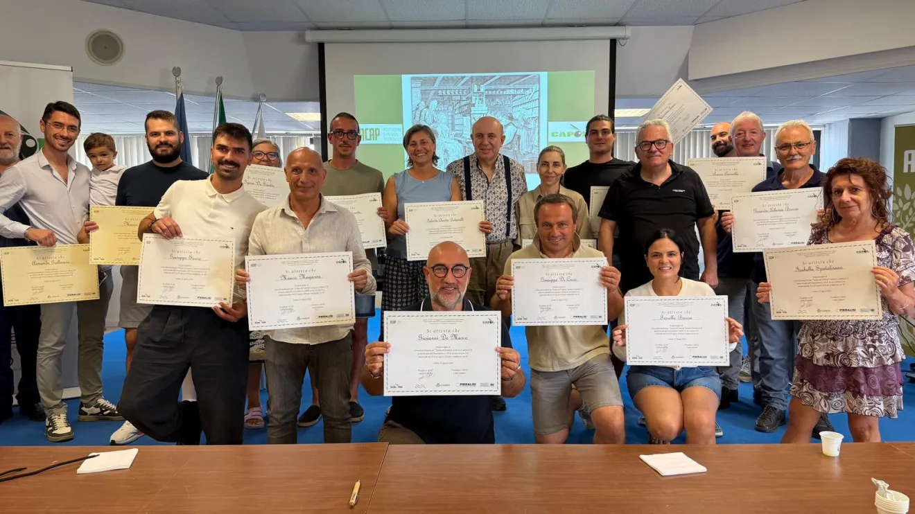 Grande successo per il corso per frantoiani nella sede ACAP e CAPOL di Latina