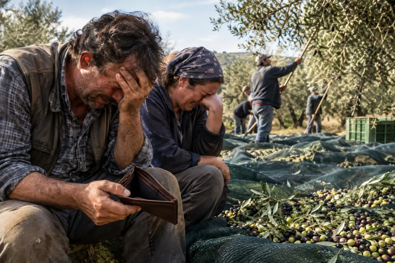 La mancetta del governo italiano all’olivicoltura e all’olio di oliva: nessuno stato di crisi