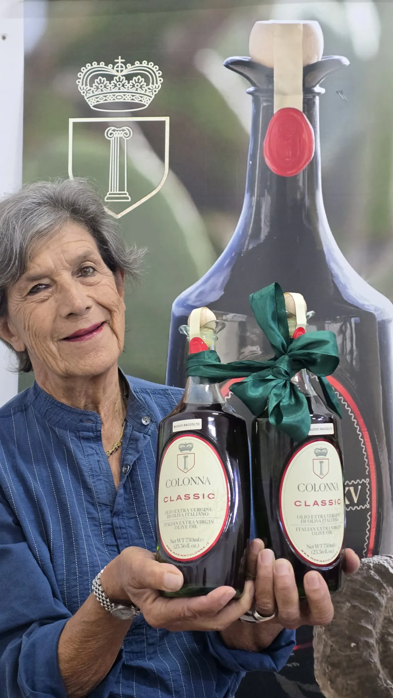 Fiocco Verde per l'azienda agricola Marina Colonna, l’olio nel segno dell'ambiente