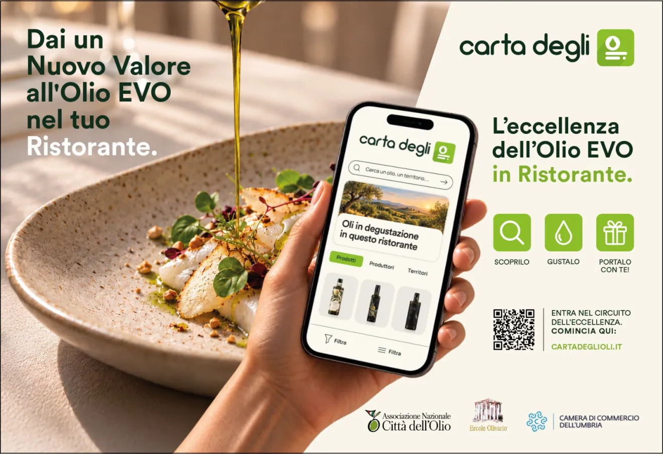 Carta degli Oli delle Città dell'Olio: ecco la nuova app