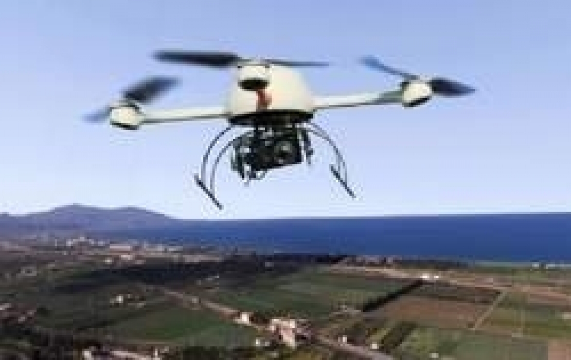 I droni in volo per l'olivicoltura di precisione del futuro