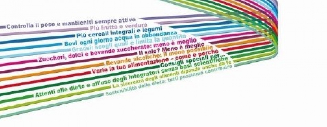 Ecco le nuove Linee Guida per una Sana Alimentazione