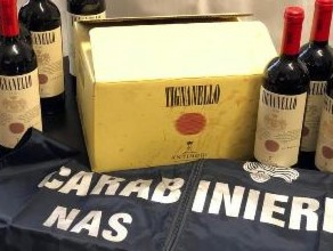 Operazione "vuoti a rendere": contraffatte migliaia di bottiglie di vini pregiati