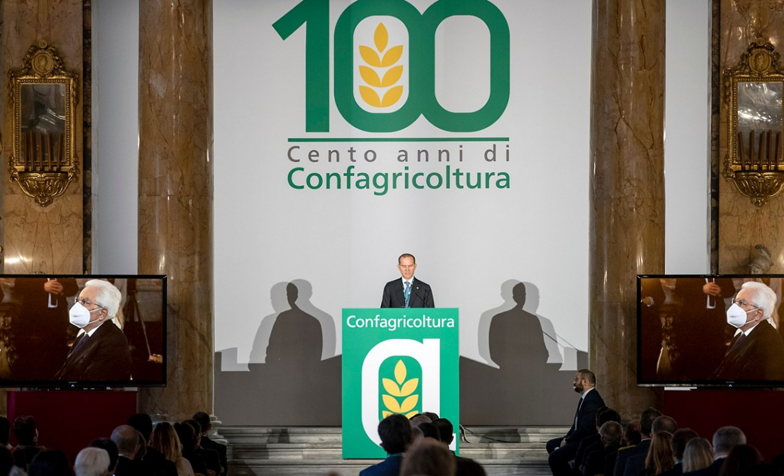 Confagricoltura celebra cent'anni di storia