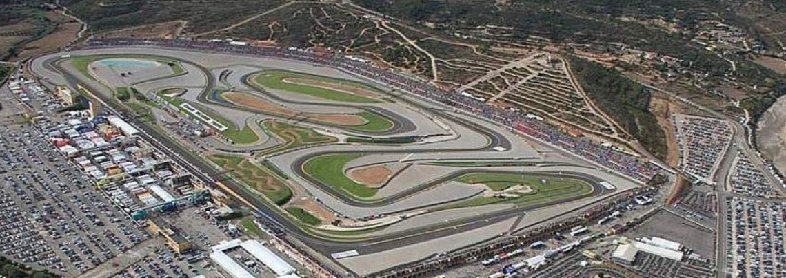 Al GP di Valencia l'immagine iconica di un oliveto nel circuito