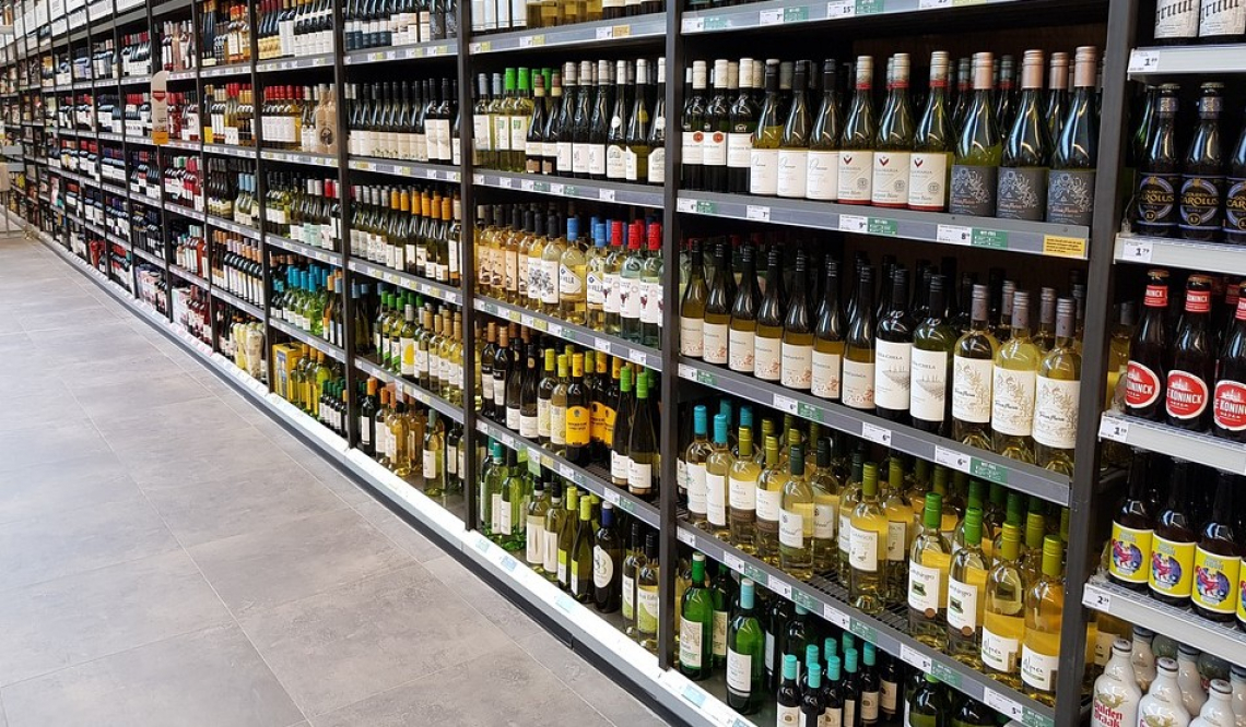 Aumentano le vendite di vino nella Grande Distribuzione