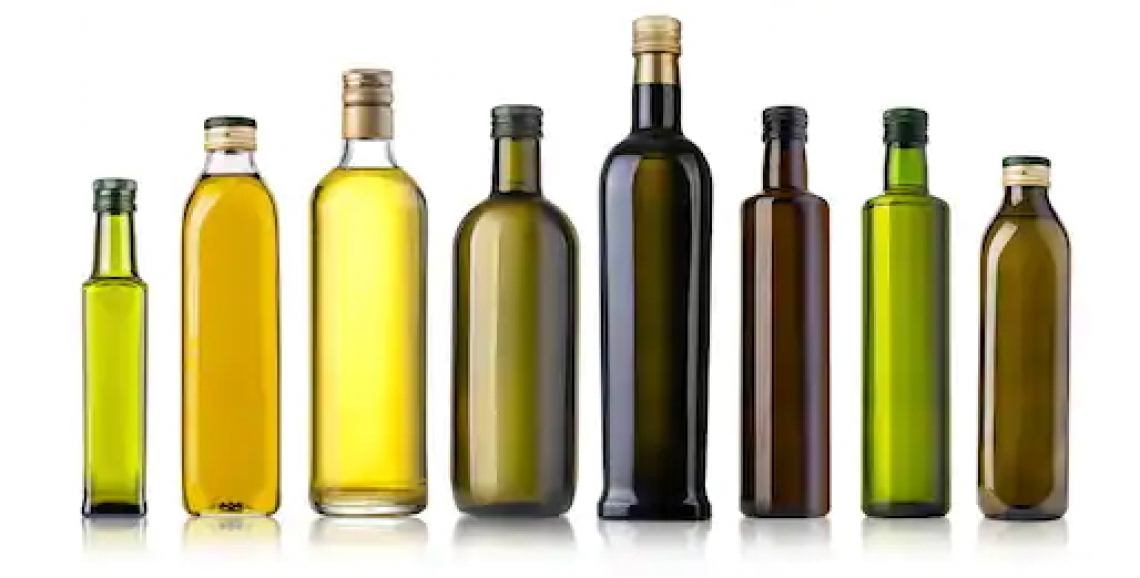 95Street Bottiglia di Olio,2pack Olio e Aceto Dispenser Bottiglia di Olio in Vetro Non Sgocciola,Contenitore per Olio Vegetale,Olio D'oliva 300ml 