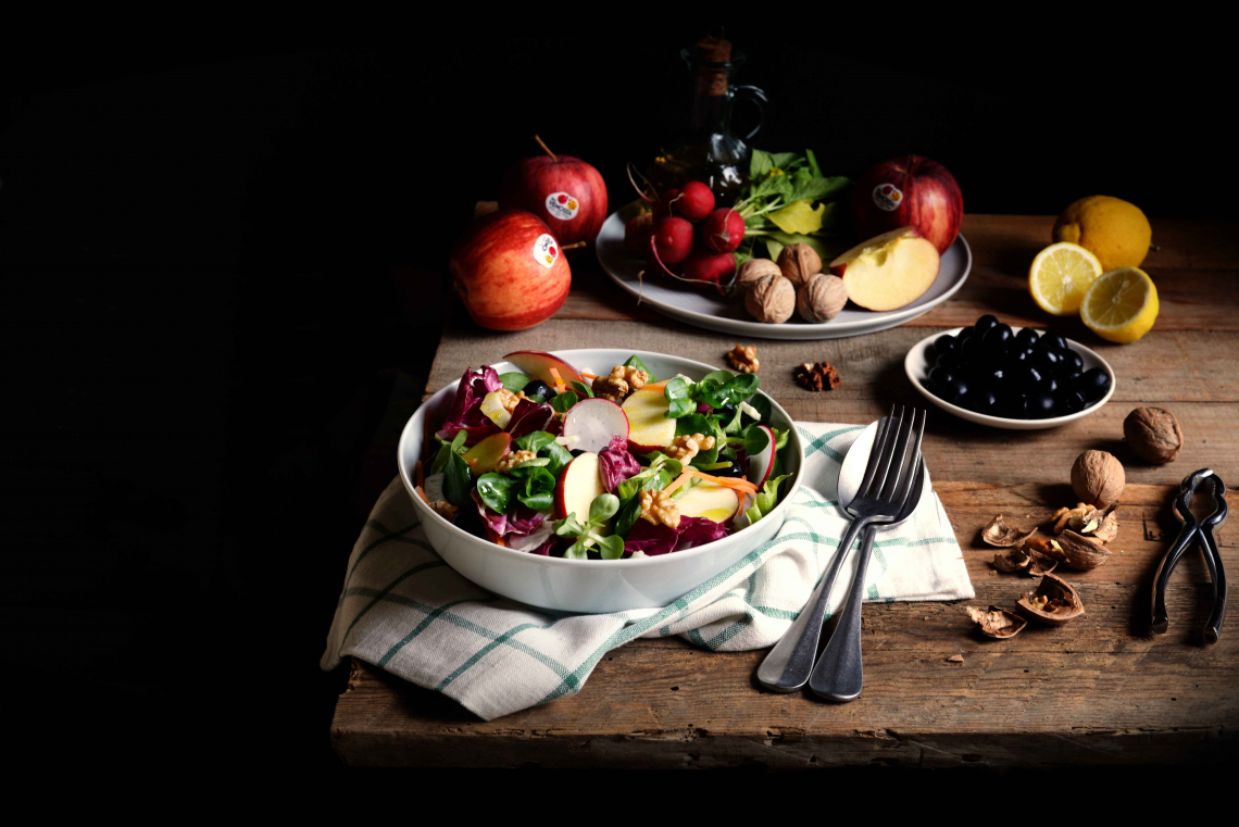 Insalata di mele Gala Val Venosta e noci