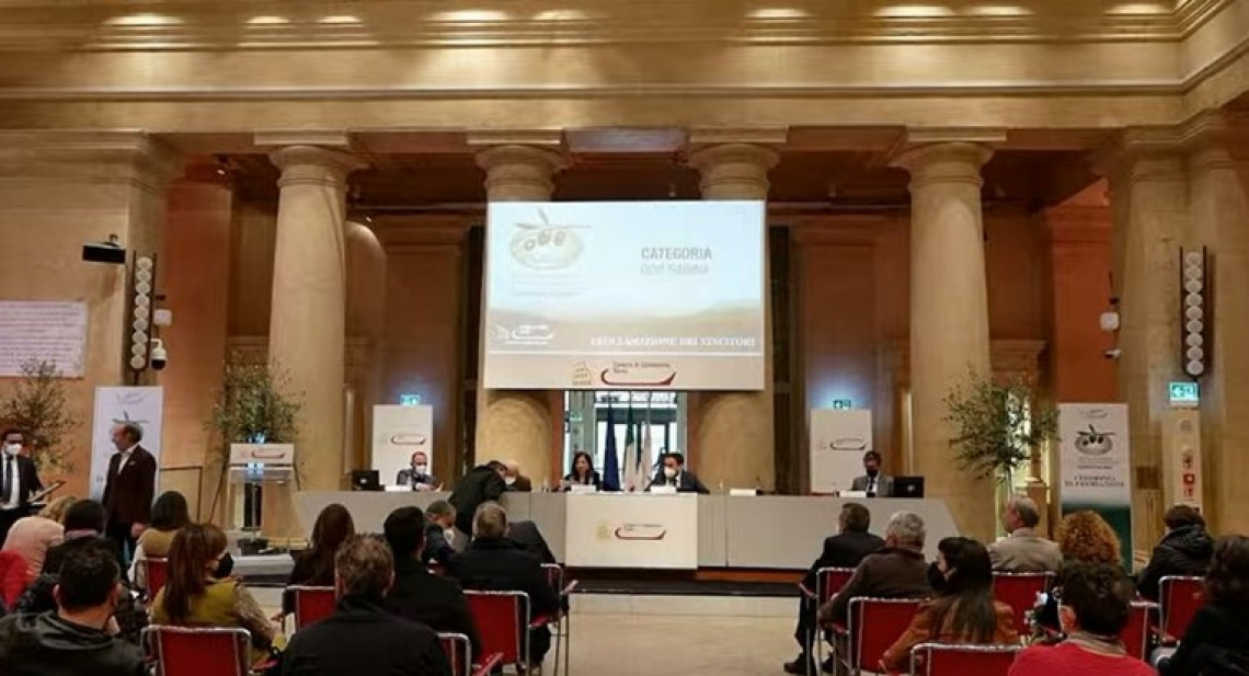 I vincitori della XXIX edizione del Concorso per i migliori oli extravergine di oliva del Lazio