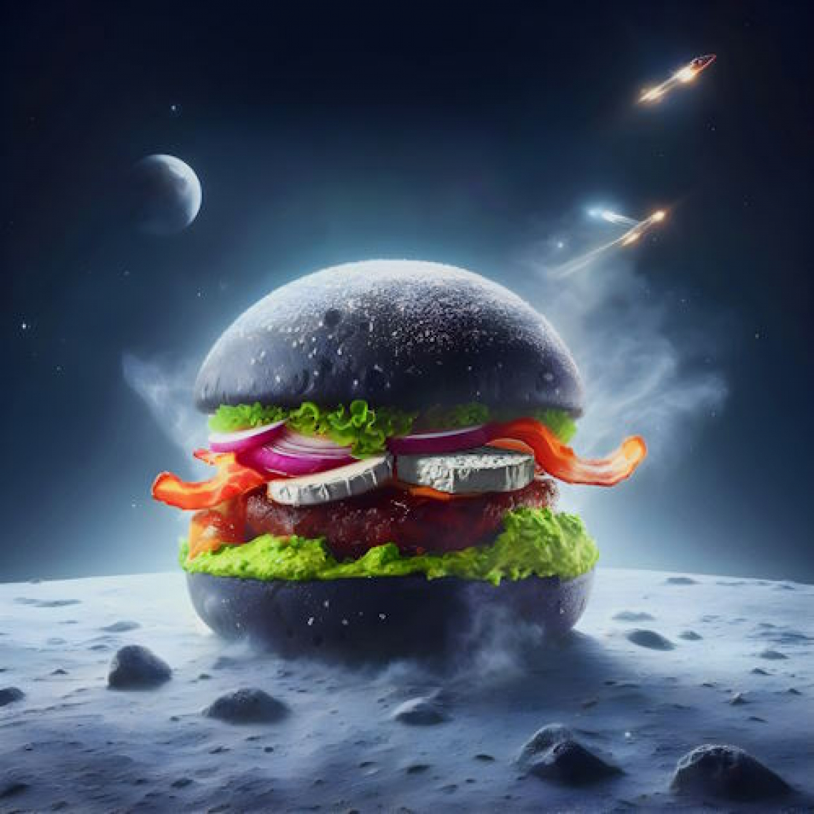 Il primo hamburger in Europa creato dall’Intelligenza Artificiale