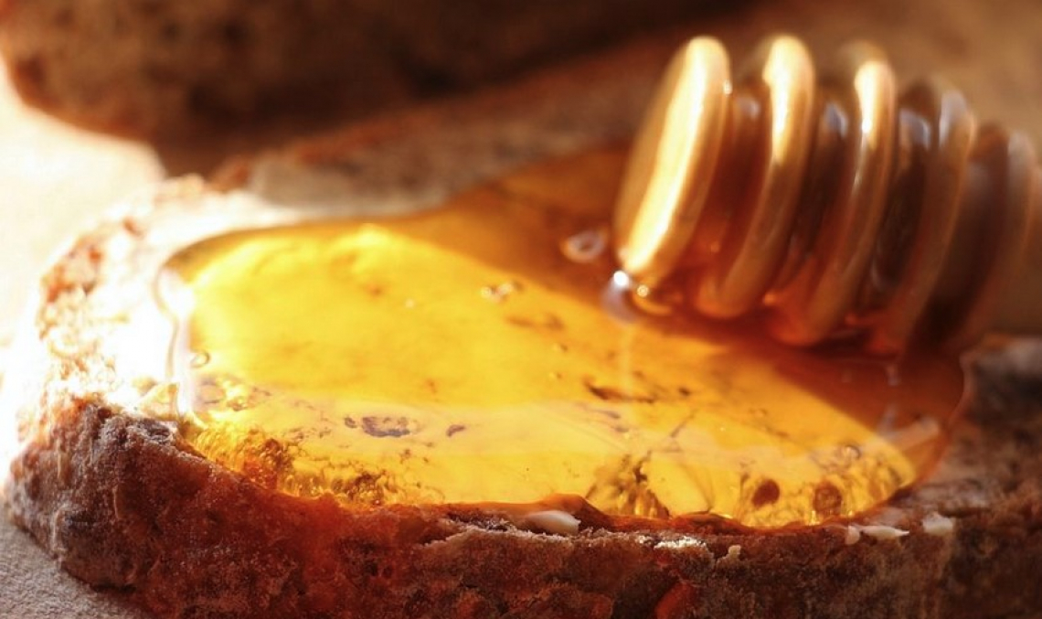 Etichettatura d'origine per miele, succo di frutta e marmellata