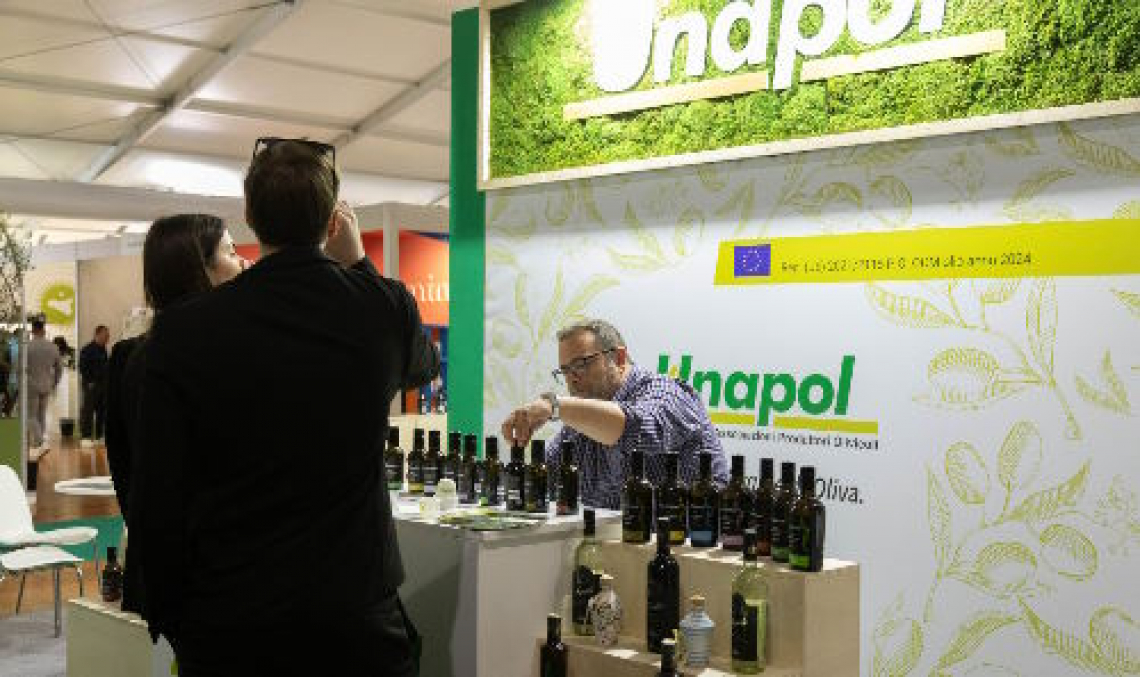 Sfida vinta per Unapol al SOL, il salone dell'olio di oliva di Veronafiere