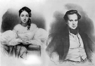Juliette  Drouet e Victor Hugo
