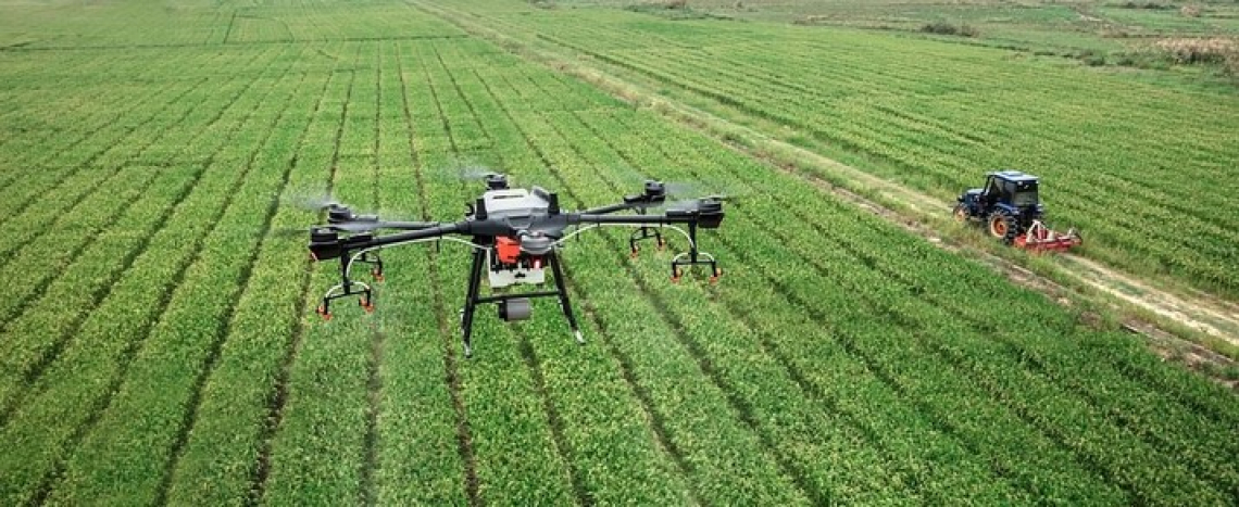 Una macchina agricola nuova inventata dagli studenti degli Istituti di agraria