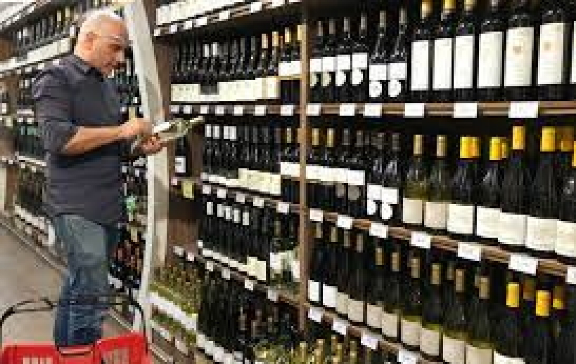 Diminuiscono le vendite di vino nella Grande Distribuzione