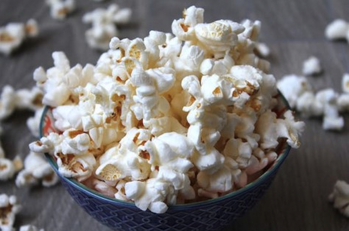 Popcorn grandi e gustosi con la cottura a infrarossi