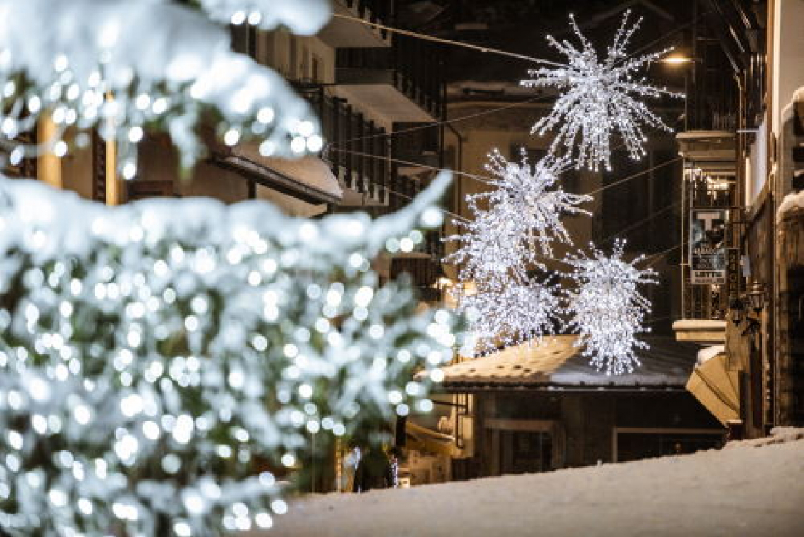 Courmayeur pronta per la stagione invernale con Winter Wonderland