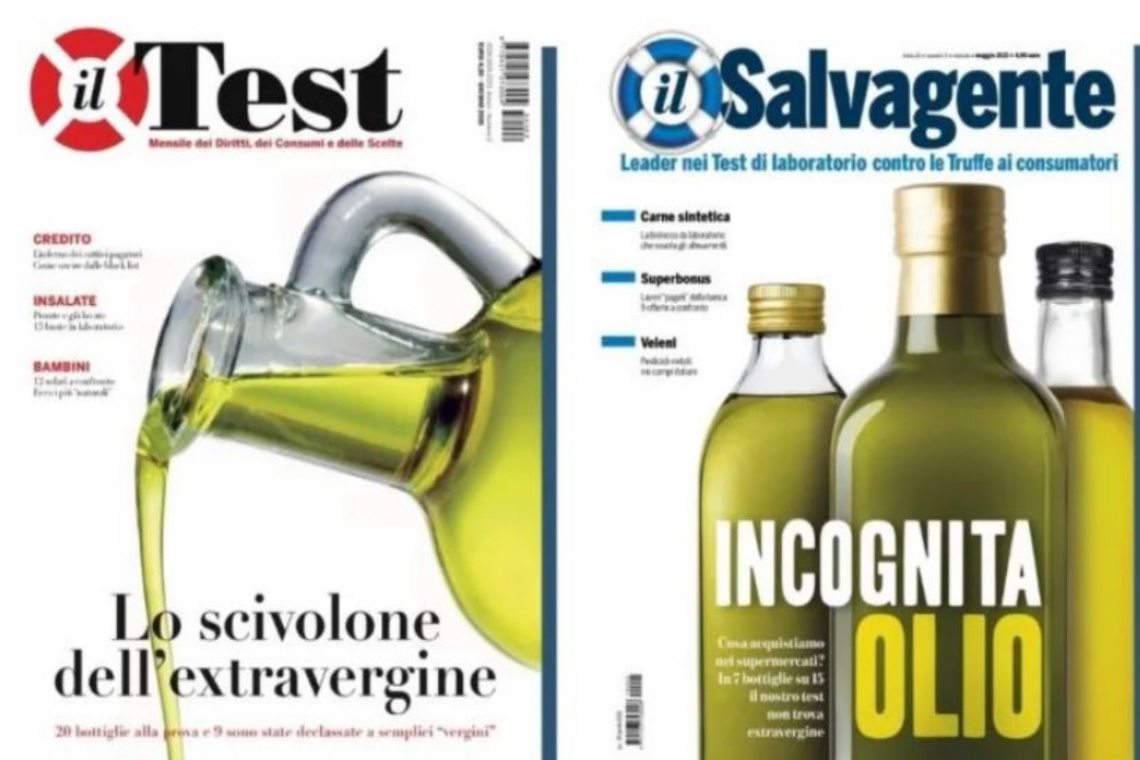 Nuova inchiesta de Il Salvagente sull’olio extra vergine d’oliva: già cominciano le carte bollate