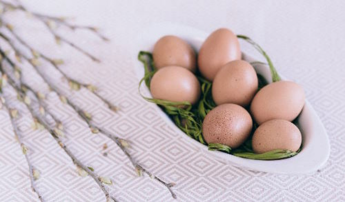 La tradizione delle uova nella settimana di Pasqua