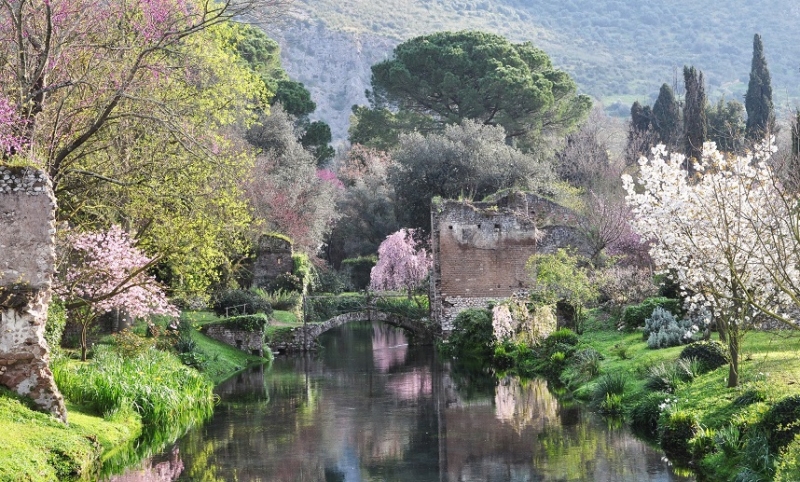 Il Giardino di Ninfa a emissioni zero